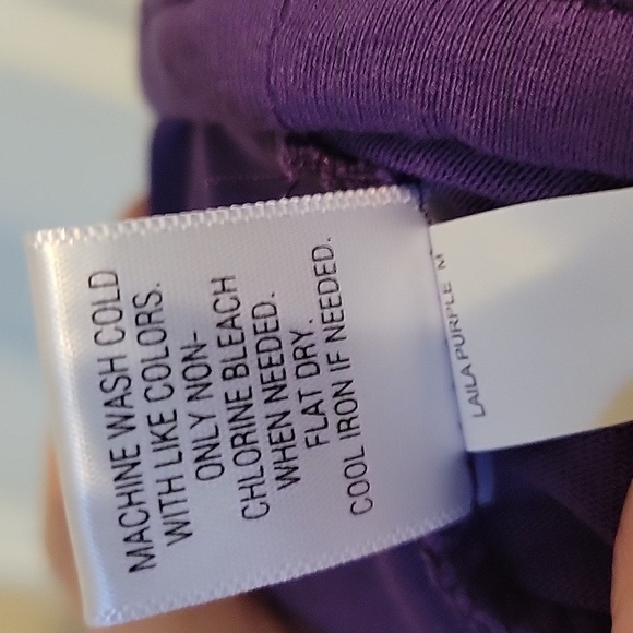 Apt 9 medium purple top - Picture 12 of 12